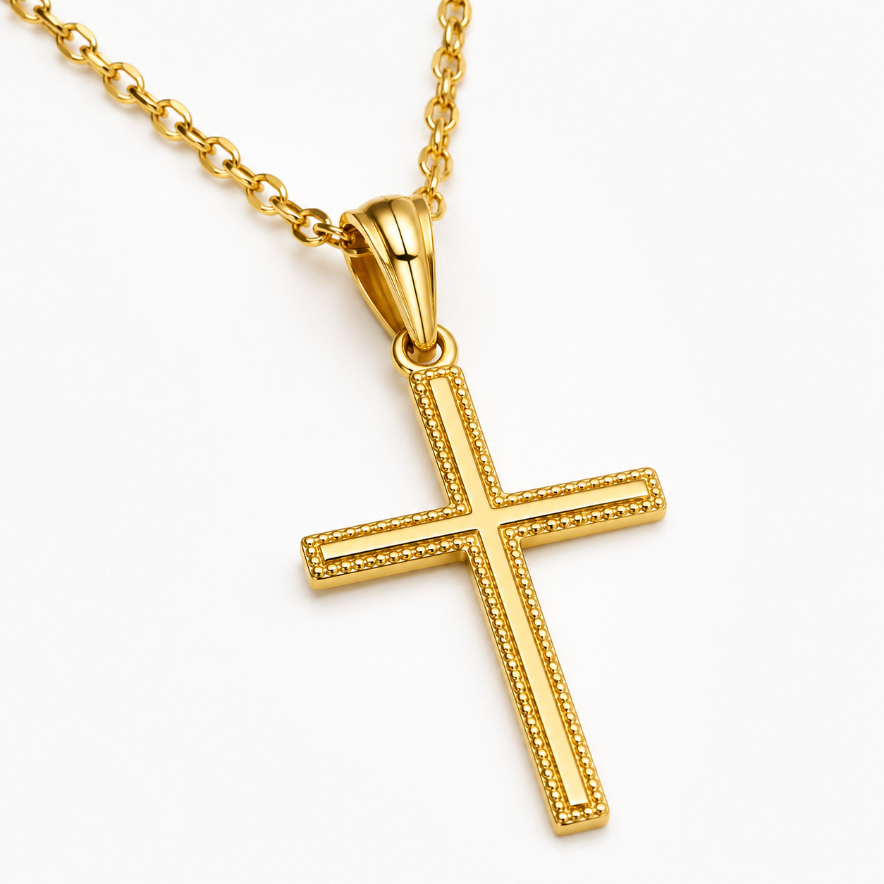 Colar Cruz Gold