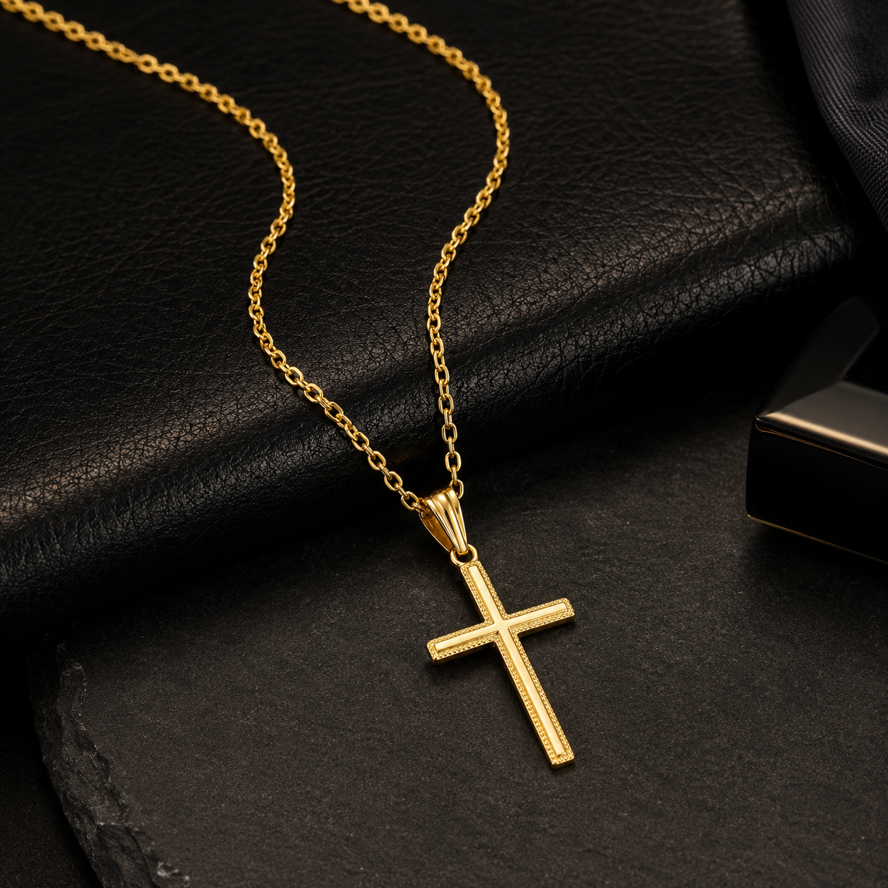 Colar Cruz Gold