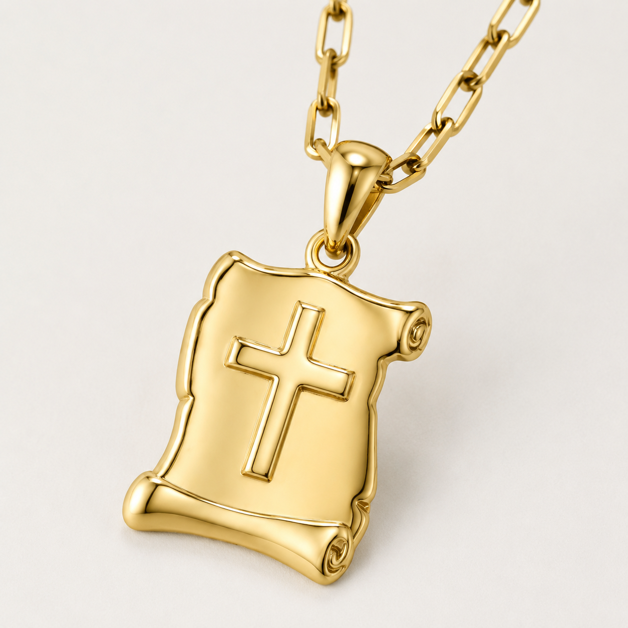 Corrente Pergaminho Sagrado
