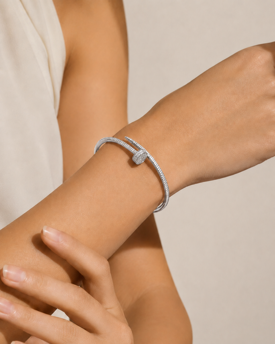 Bracelete Cartier Prateado