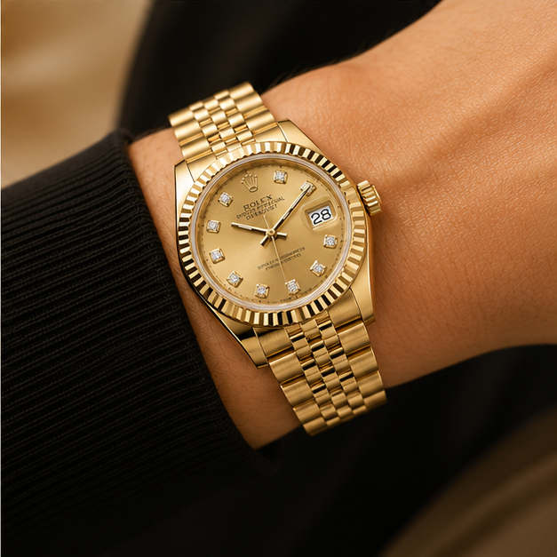 Rolex presidente dourado